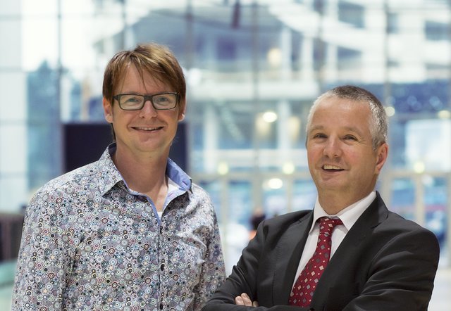 Bringen bereits zum sechsten Mal (internationale) Chöre in die Landeshauptstadt: Alexander Pfleger (l.) und Gottfried Reyer