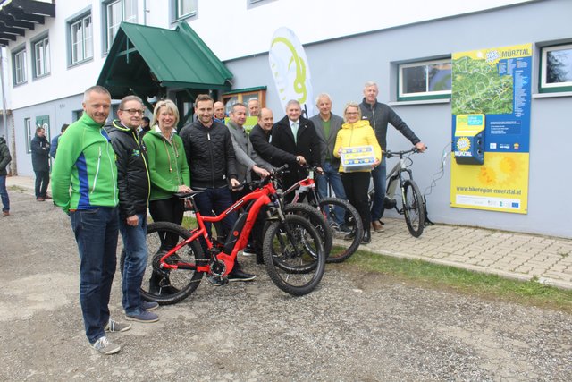 Acht Gemeinden und drei Tourismusverbände haben sich zusammengetan, um die Bikeregion Mürztal ins Leben zu rufen.  | Foto: Hofbauer