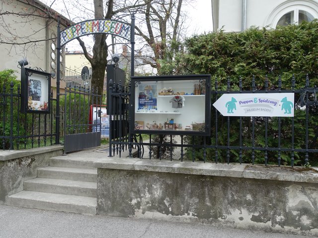 Das Puppen- und Spielzeugmuseum der Stadt Baden, Erzherzog Rainer-Ring 23, 2500 Baden.