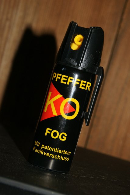 Der Schüler versprühte bei der unbedachten Tat auf der Schultoilette Pfefferspray  | Foto: KK