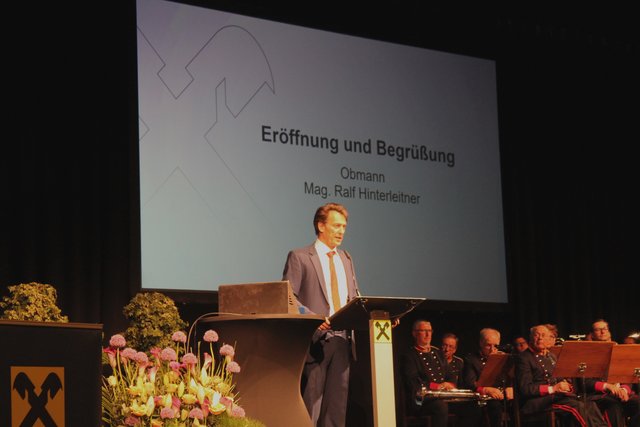 Obmann Ralf Hinterleitner berichtete von 2018.