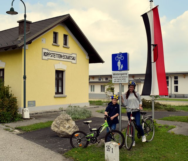 Lukas und Silke haben bereits im Vorfeld die Radwegstrecke getestet und waren begeistert.