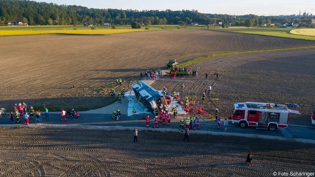 Bei der Großübung wurden sechs Szenarien durchgespielt. Die Zusammenarbeit zwischen den einzelnen Einsatzkräften funktionierte optimal.