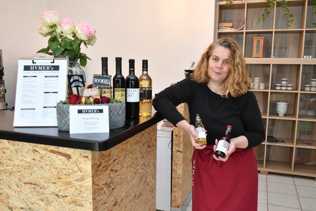 Nicht nur für Weinliebhaber: Antialkoholisch gibt's im Humer's etwa Traubensaft.