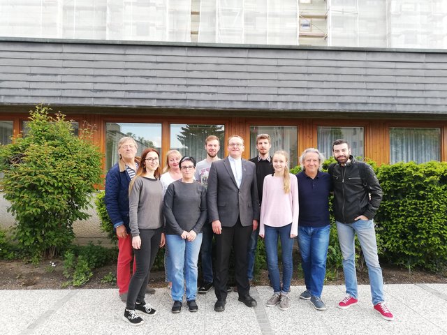 Rainer Topitz, Conny Wagner, Vera Eppensteiner, Brigitte Meyer, Matthias Schmid, Pfarrer Mag. Anton Hofmarcher, Michael Lang, Amelie Gruber, Massimo Rizzo, Ali AL-Ibraheem