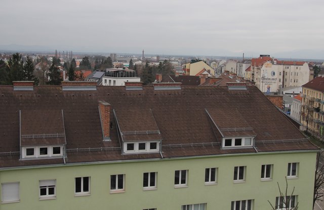 Heute: Stadtgebiet südwärts vom Wasserturm