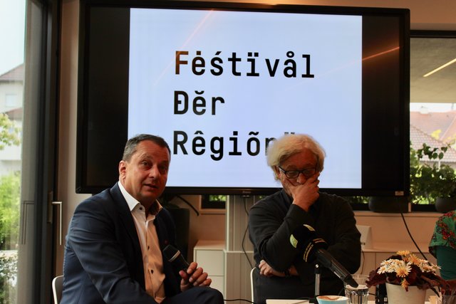 Anton Froschauer (Bürgermeister Perg) und Markus Lindinger (Kriegergut) | Foto: Ulrike Plank
