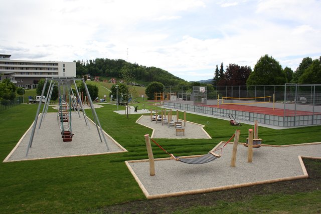 Auf 4.000 Quadratmeter entstand ein innovativer Park mit einem Fun-Court.