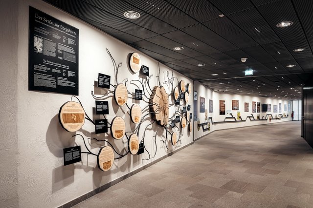 Spannende Inszenierungen machen den Aufenthalt in der Station zum echten Erlebnis. | Foto: Seilbahn Komperdell