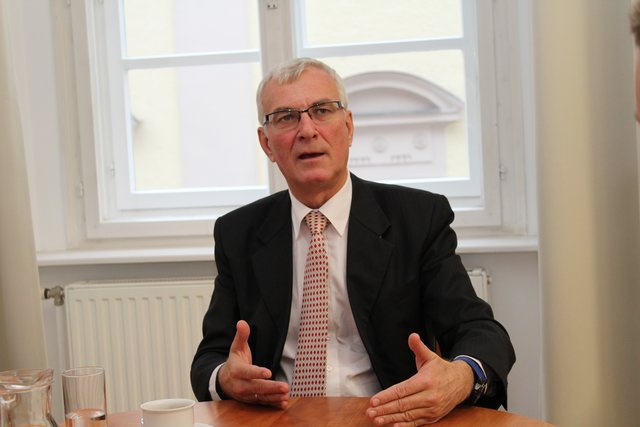 Der ehemalige Landesrat Elmar Podgorschek.
