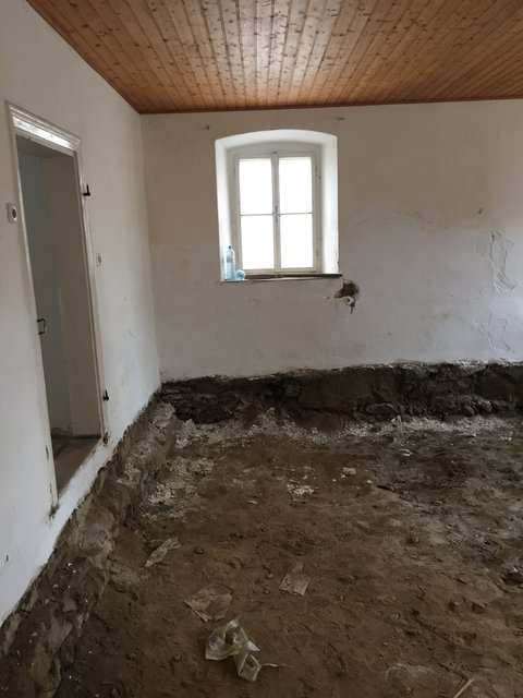 So sah das Objekt vorher aus.