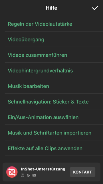App-Tipp der Woche: InShot- Video-Editor &amp; Foto  | Foto: Screenshot