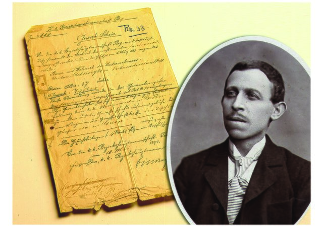 Gründer Anton Reisinger und der erste Gewerbeschein.