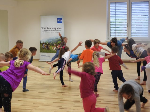 Die Kinder zeigten vollen Einsatz