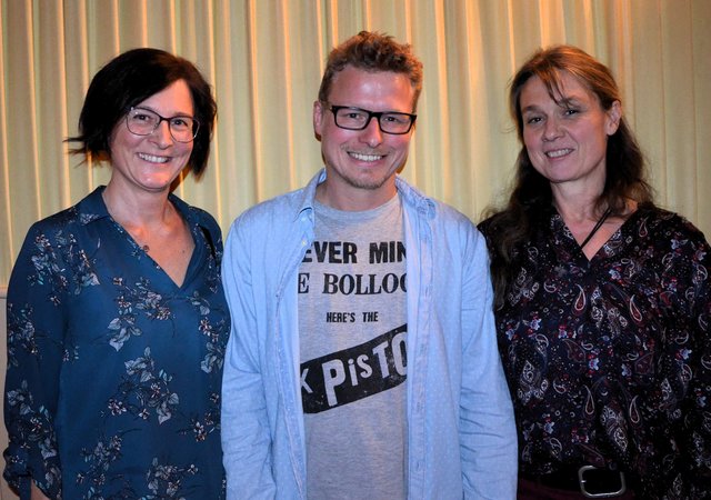 Sabine Gussnig, Michael Dünhofen und Caroline Gigler