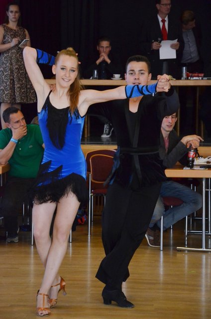 Josephine Gold und Fabien Zier holen einen der zwei Vizemeistertitel nach Deutsch-Wagram.