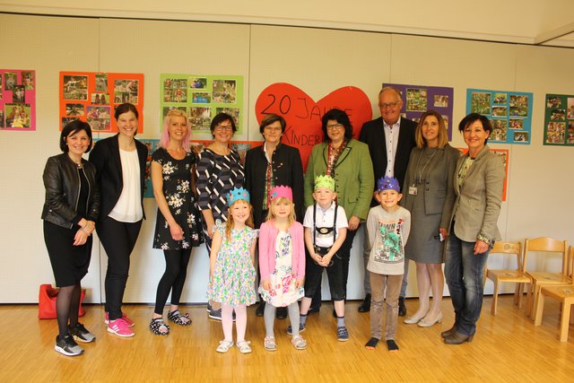 20 Jahre Kinderhaus wurden in der Leobener "Villa Kunterbunt" gefeiert.