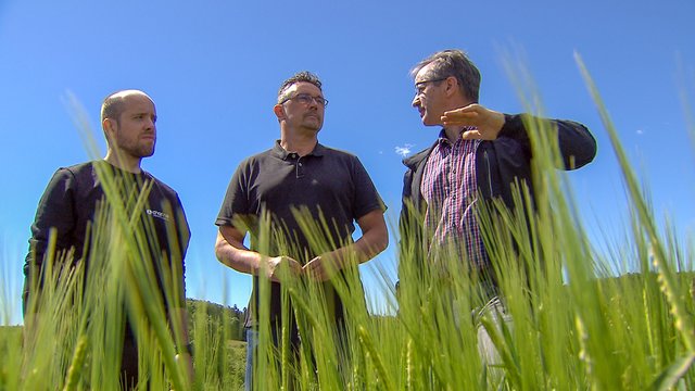 Drei Vorkämpfer für die Ökoregion Kaindorf: Dominik Dunst, Thomas Karner und Gerald Dunst (v.l.).
