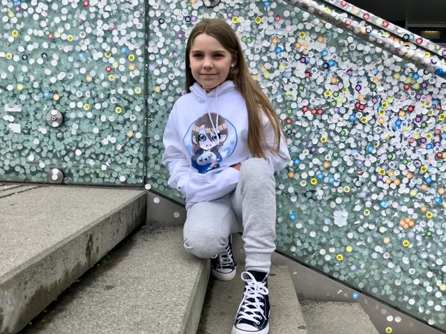 Die zehnjährige Mina Sophie Hackl aus Altenberg bei Linz konnte mit ihrer Animation "get_bullied" in der Katergorie "Young Creatives" überzeugen.