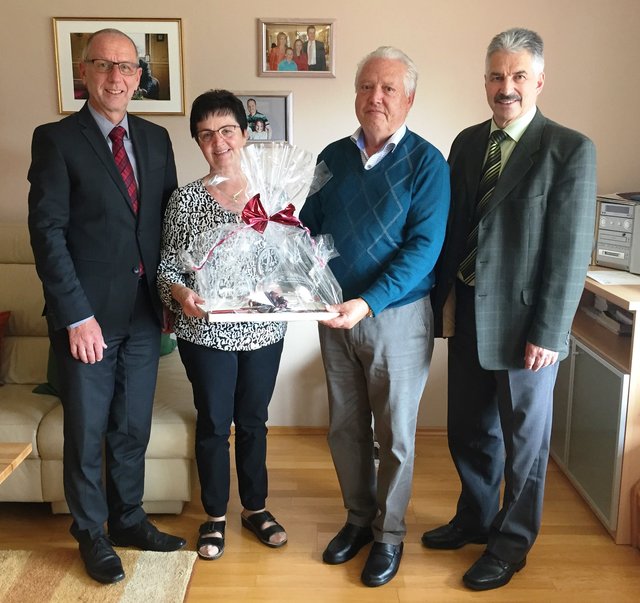 Margret und Johann Juen feierten die goldene Hochzeit.
