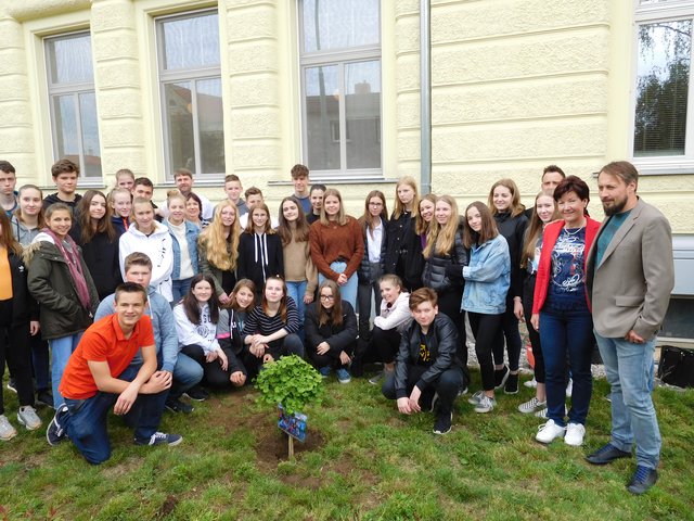 Die Jugendlichen der beiden Schulen aus Groß St. Florian und Prag haben Freundschaften geschlossen.