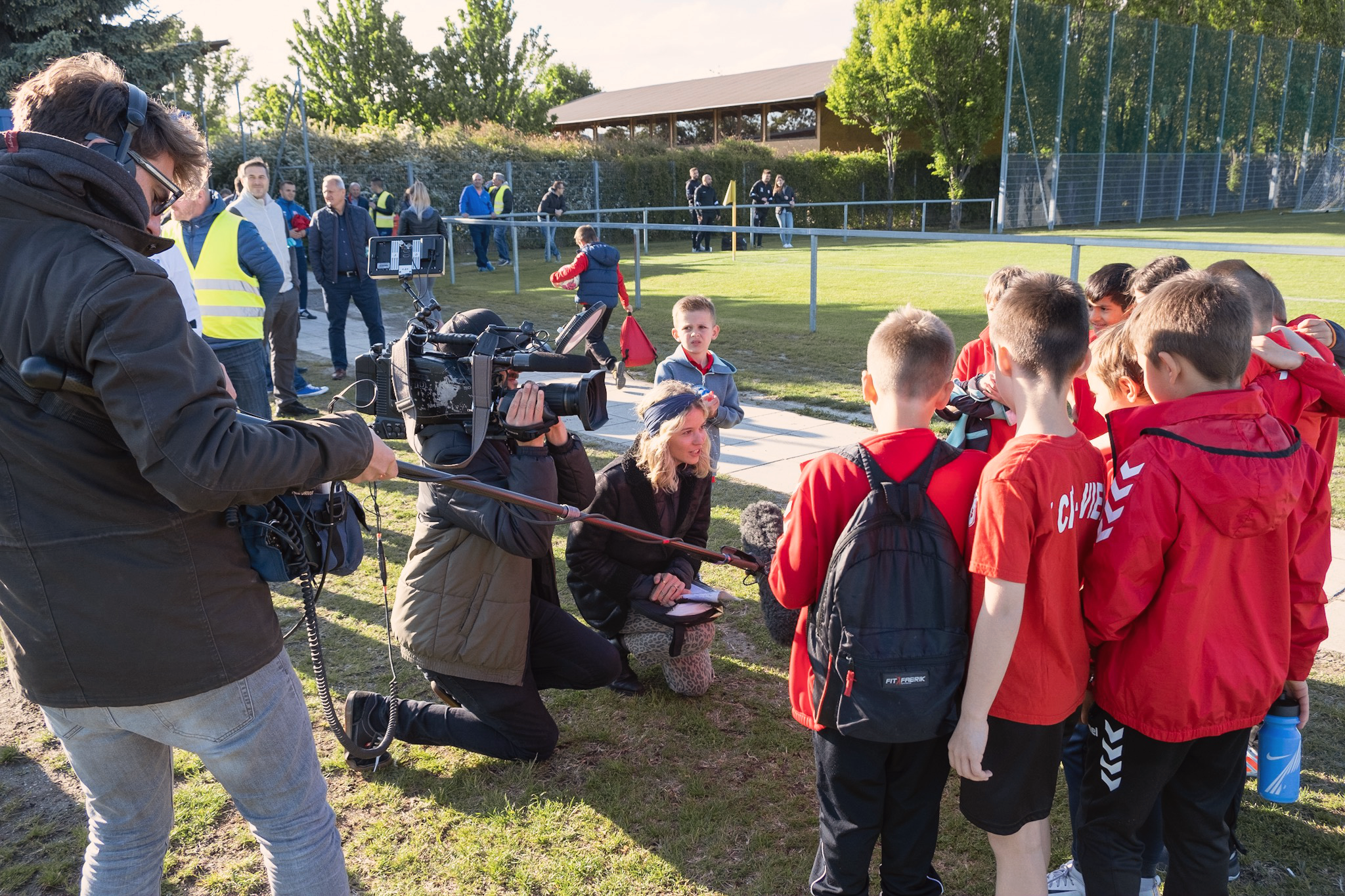 ORF besucht SK CRO VIENNA Interview mit „Wiener“ Kroaten Favoriten
