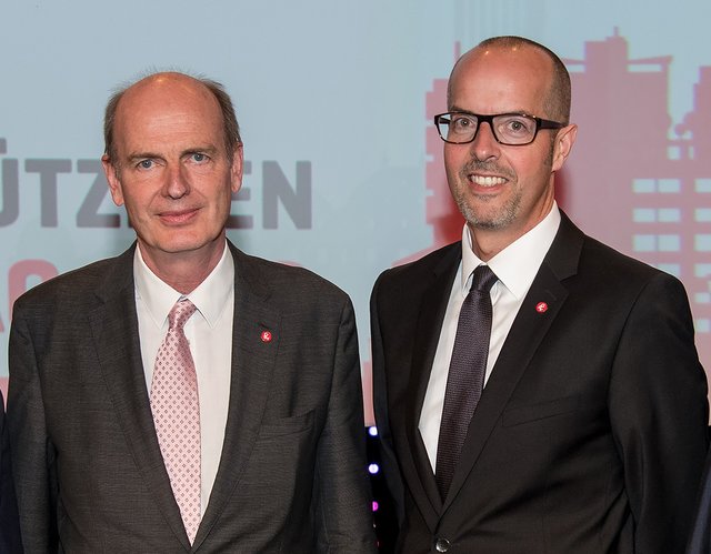 Bernd Rießland und Herwig Pernsteiner.