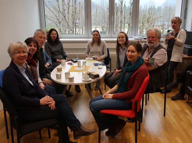 Elisabeth Steinkellner mit Lehrerinnen der HLW Bad Ischl.