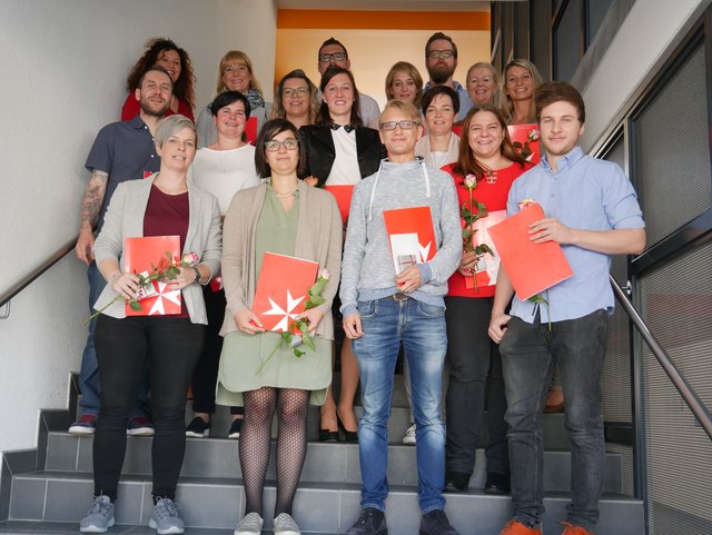 Alle Absolventen des Weiterbildungslehrgangs.