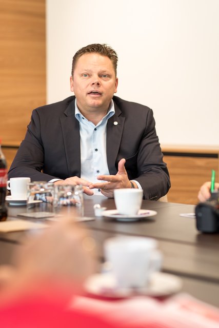 Karl Christian Handl blickt positiv in die Zukunft