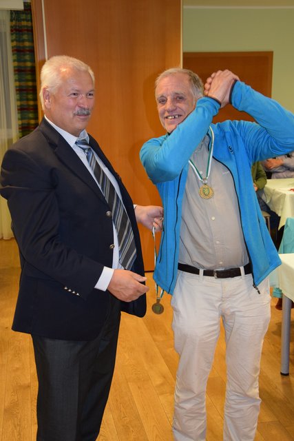 Franz Liebmann und Vize Staatsmeister Jaap Verhoef