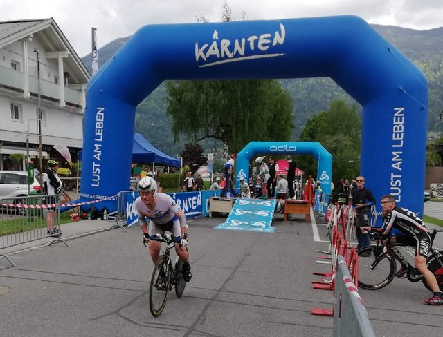 Peter Stankovic beim Start in Ossiach.