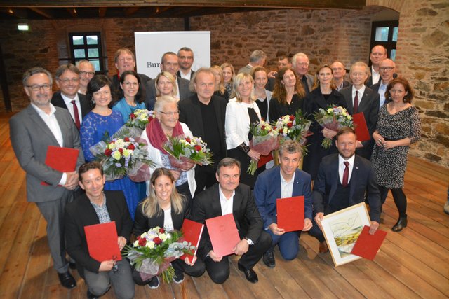 Die Ehrung der Theodor Kery-Stiftung erfolgte auf Burg Lockenhaus.