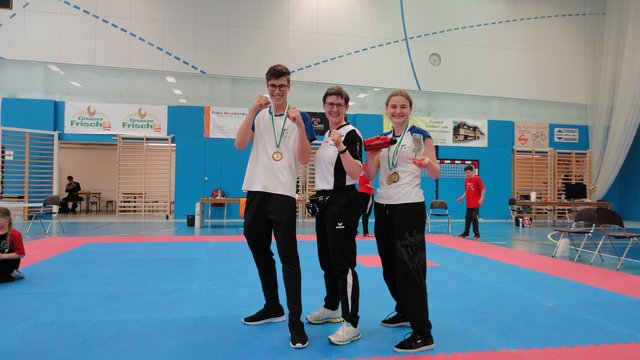 Fabian Josing, Birgit Pfeisinger, Fabienne Reingruber-Breitwimmer.