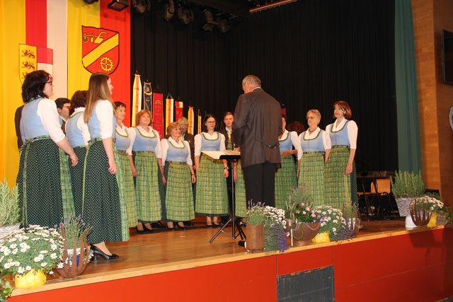 Der Volksliedchor Althofen feierte am Samstag im Kulturhaus das 100-jährige Jubiläum.