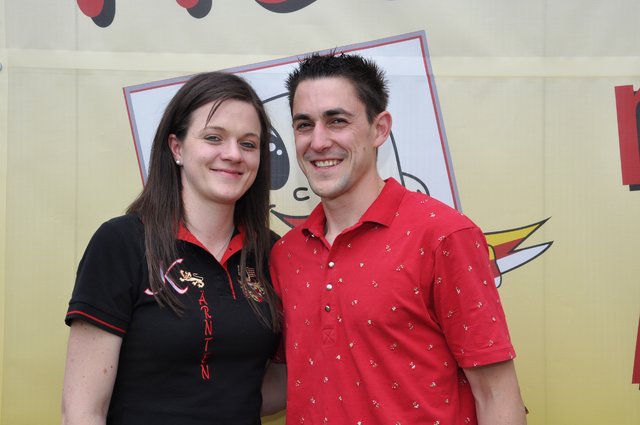 Das Unternehmerpaar Caroline Leitgeb und Christoph Eder luden zur Eröffnung des neuen Standortes ihrer Nudelmanufaktur Leitgeb in die Industriestraße nach Friesach.