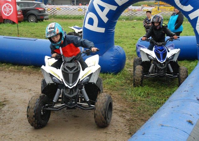 Motorsport für die Kleinsten bietet der Yamaha Junior Track beim Motocross-Meeting der MSV Schwanenstadt.