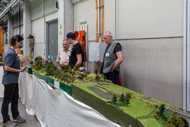 Modellbahn Ausstellung in der Werkstatt