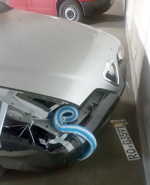 Über Wochen standen die beiden Autos in der Haller Altstadtgarage.