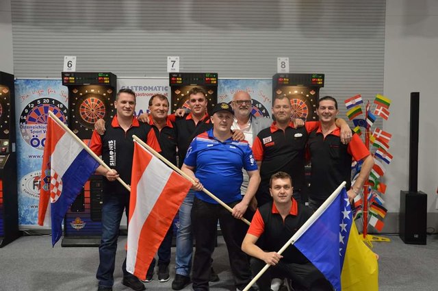 Die Spieler des Balkan Express sind FECS-Europameister im Team.