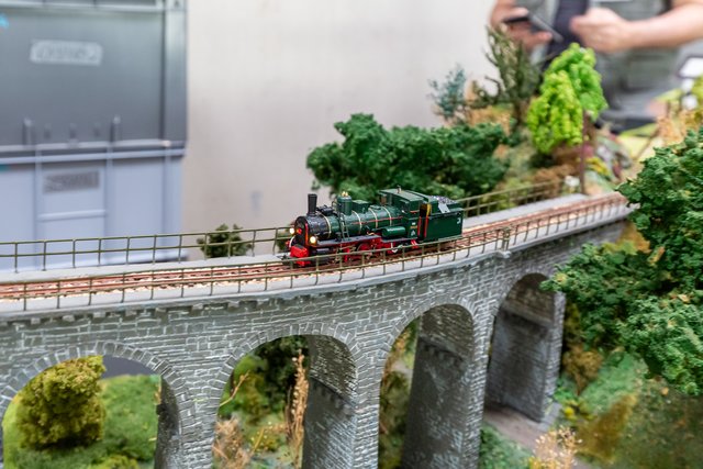 Modellbahn Ausstellung in der Werkstatt