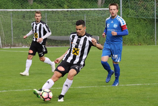 Mils gewann das Derby gegen Absam mit 2:1.