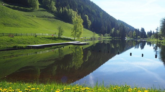 Der Badesee in Krakaudorf