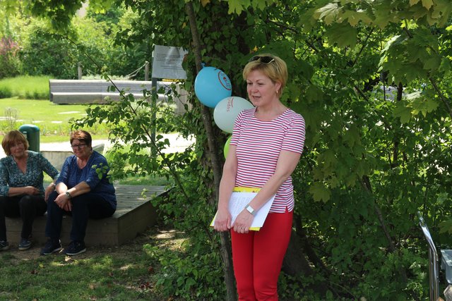 Silvia Reiter von der Buchhandlung Plautz in Gleisdorf