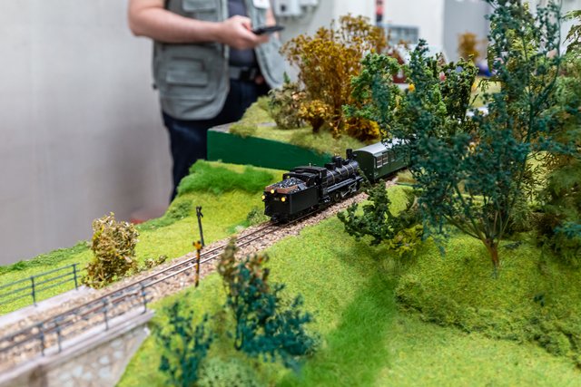 Modellbahn Ausstellung in der Werkstatt