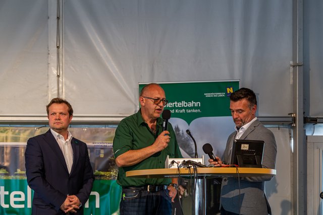 Andreas Schwarzinger, Herbert Frantes  und Thomas Breit