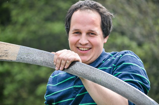 Sieger beim Wettmähen: Anton Renn aus Uttendorf.