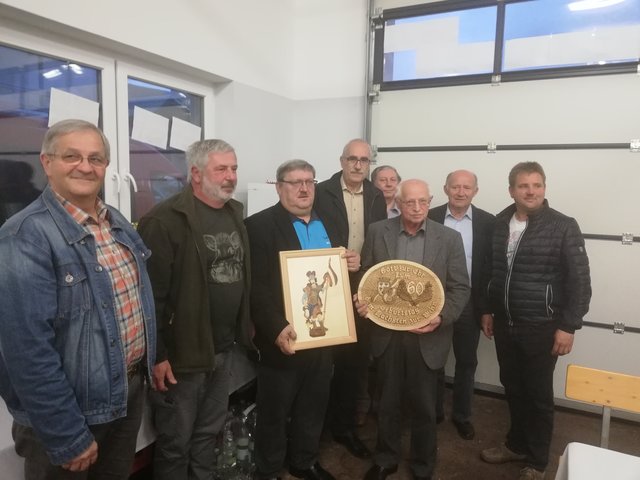 Franz Zechmann, Fritz Bauer, Herbert Kössner, Erich Dangl, Alfred Albrecht, Johann Glaubauf, Hans Blach und Harald Hofbauer.