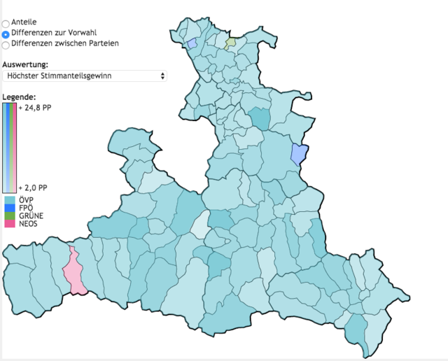 Die Pongauer gingen 2019 brav zur EU Wahl, die Wahlbeteiligung stieg um 7,7 Prozent. | Foto: LMZ