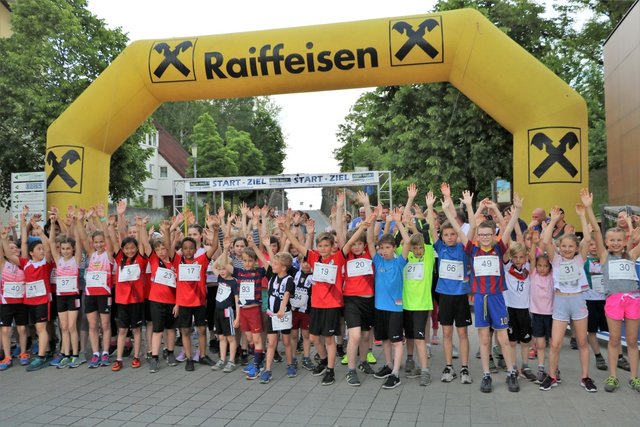 Beim "Kids Run" gab es mit 101 Teilnehmern einen neuen Rekord. | Foto: LOK Lannach